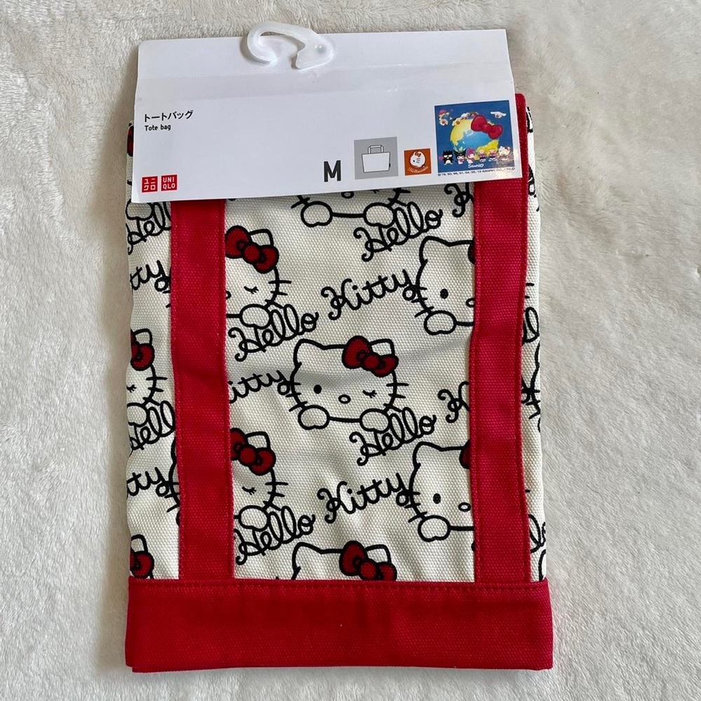 Hello Kitty x UNIQLO collaboration tote Bag 💕New💕